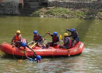 रौतहटमा विपद्सँग जुध्न विपद् प्रतिकार्य अभ्यास