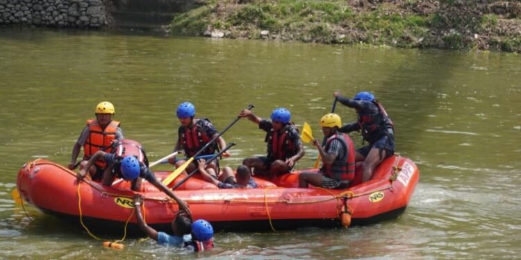 रौतहटमा विपद्सँग जुध्न विपद् प्रतिकार्य अभ्यास