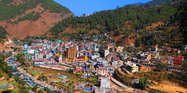 बुर्तिबाङलाई नयाँ सहर बनाउने कार्य सुस्त गतिमा