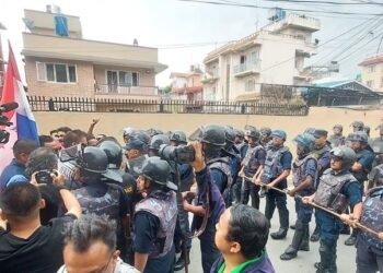 तरुण दलको नेतृत्वमा असन्तुष्टि, सानेपामा नाराबाजी र र्‍याली