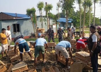 सशस्त्र प्रहरीद्वारा कुखुराका चल्ला बरामद