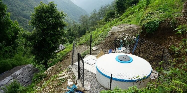 चालीस लाखको लागतमा ग्रामीण खानेपानी आयोजना सम्पन्न