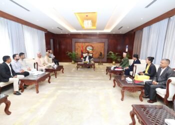 एघारौँ विश्व योग दिवसको तयारीबारे प्रधानमन्त्रीसँग छलफल