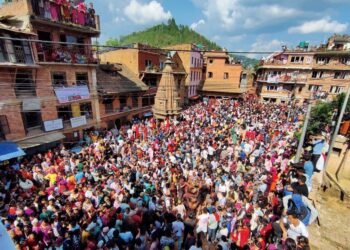 देवता–देवताबीच यौनिकता दर्शाइ पनौतीमा हिलेजात्रा सम्पन्न
