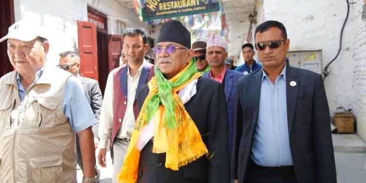 कोरला नाकामा पूर्वाधार निर्माण गर्ने नेपाल–चीन सहमति कार्यान्वन हुँदै जानेछ : अध्यक्ष दाहाल