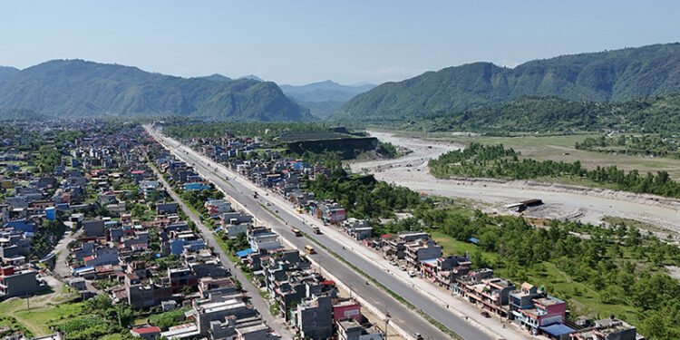 मुग्लिन पोखरा सडक विस्तार : पश्चिम खण्डमा ५३ प्रतिशत काम सकियो