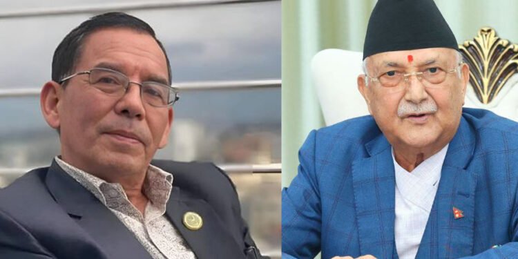 पतञ्जलि प्रकरणमा माधव नेपाललाई मुछेपछि सिंहको प्रतिवाद : गिरिबन्धुमा प्रधानमन्त्री किन अछुतो ?