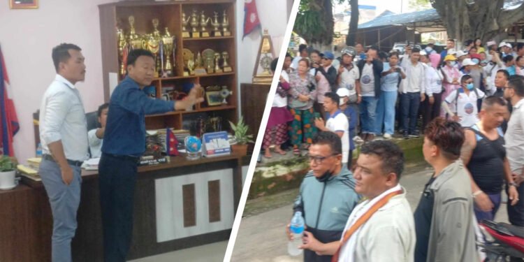 धरान उपमहानगरमा तनाव: मेयर र उपमेयरका समर्थकबीच झडप