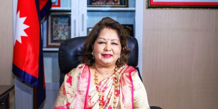 फोन संवादलाई धम्कीको रूपमा प्रचार गर्नु दुःखद : परराष्ट्रमन्त्री डा. आरजु राणा देउवा