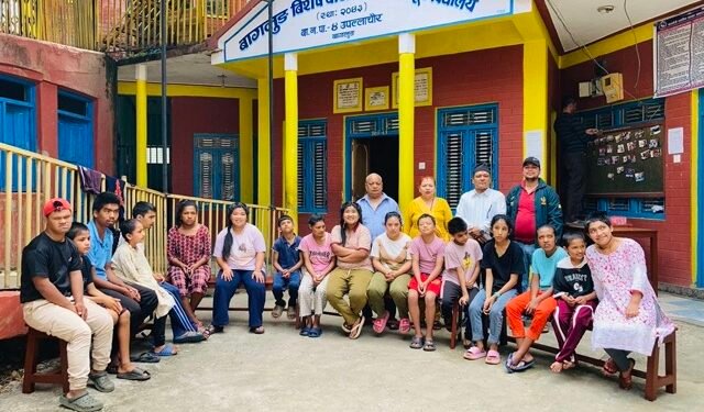 बौद्धिक अपाङ्गता भएका विद्यार्थीलाई आवासीय शिक्षा