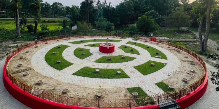 कैलालीमा नक्षत्र वाटिका निर्माण