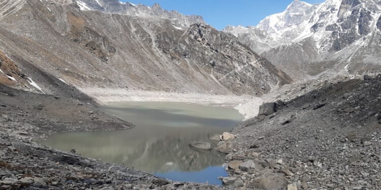 दूधपोखरीकुण्डमा जलसतह घट्दै गएकामा स्थानीयको चिन्ता