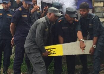 स्थानीयको अवरोधले रोकियो फेवातालमा पिल्लर गाड्ने काम, ९१ वटा मात्रै गाडिए