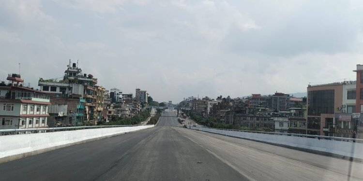 देशको पहिलो ‘फ्लाई ओभर’ निर्माण सम्पन्न, प्रधानमन्त्री ओलीबाट आज उद्घाटन हुँदै