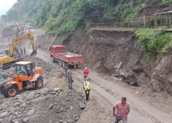कोशी राजमार्गअन्तर्गत धरान–धनकुटा सडक एकतर्फी सञ्चालनमा