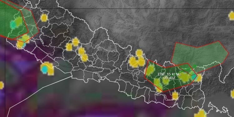 देशका विभिन्न भागमा चट्याङसहित वर्षा, आवश्यक सतर्कता अपनाउन विभागको आग्रह