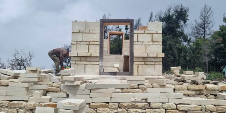 संसारकोट दरबारको पुनःनिर्माण गरिँदै