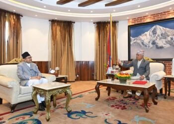 राष्ट्रपति पौडेल र सभामुख घिमिरेबीच भेटवार्ता