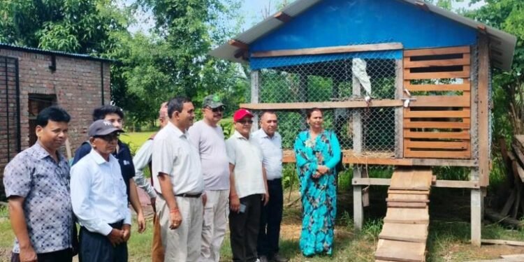 बाख्र्रापालनका लागि साझेदारीमा व्यवस्थित खोर निर्माण