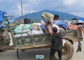 बाँझो जमिनमा तरकारी उत्पादन गर्दै धर्मराज