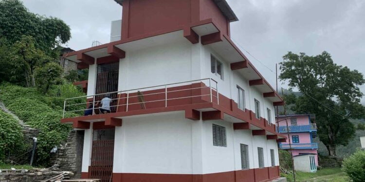 एक करोड लागतमा वडा कार्यालय भवन निर्माण