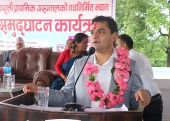 भदौभित्र स्वास्थ्य बिमाको सम्पूर्ण रकम भुक्तानी गरिनेछः स्वास्थ्यमन्त्री पौडेल
