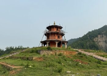 धार्मिक पर्यटकीय क्षेत्र घुमारी घाट ओझेलमा