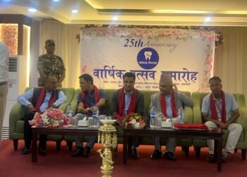 मेडिकल टुरिजम’का लागि दन्त चिकित्सा क्षेत्रलाई व्यवस्थित गर्नुपर्छ : स्वास्थ्यमन्त्री पौडेल