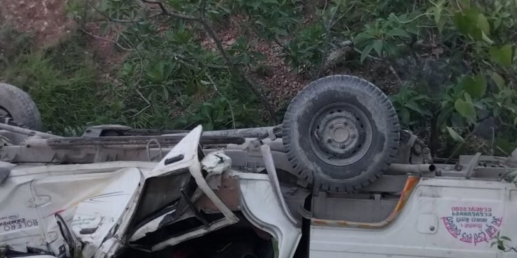 बैतडीमा जीप दुर्घटना हुँदा दुई जनाको मृत्यु, छ जना घाइते