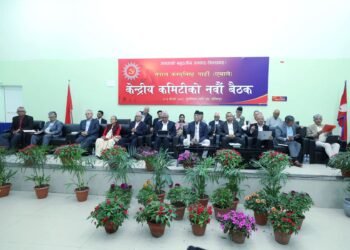 एमाले केन्द्रीय कमिटी बैठकमा केन्द्रीय सदस्यले धारणा राख्ने क्रम जारी