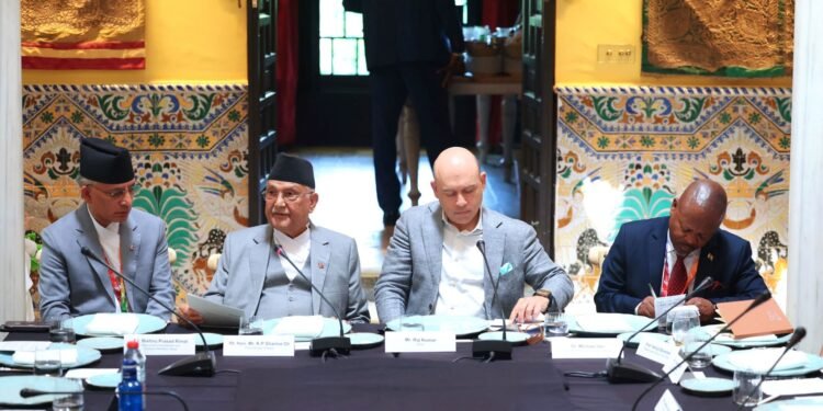 विकास सहयोगको भविष्यका लागि स्वतन्त्र आयोगको घोषणा कार्यक्रममा प्रधानमन्त्रीको सम्बोधन