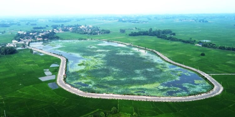 स्थानीय र आगन्तुक चराको गन्तव्य ‘कान्ति ताल’