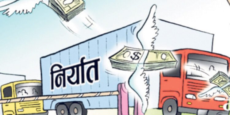 व्यापार घाटा १५ खर्ब २७ अर्ब, निर्यातले रेकर्ड तोड्यो