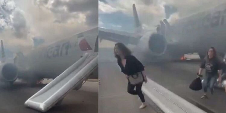 अमेरिकाको डेन्भर विमानस्थलमा ल्यान्डिङ गियर समस्या, ठूलो दुर्घटना हुनबाट जोगियो