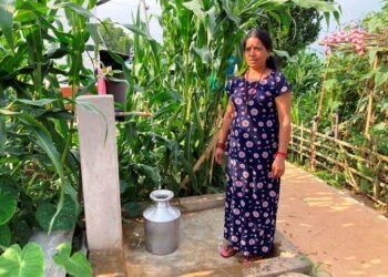 अमलाचौरको रुम्टा गाउँका १६ घरमा लिफ्टमार्फत खानेपानी पहुँच