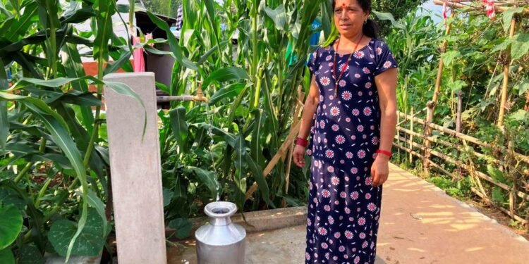 अमलाचौरको रुम्टा गाउँका १६ घरमा लिफ्टमार्फत खानेपानी पहुँच