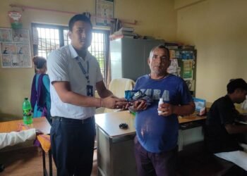 चन्द्रपुरमा लम्पी स्किनविरुद्ध निःशुल्क औषधि वितरण