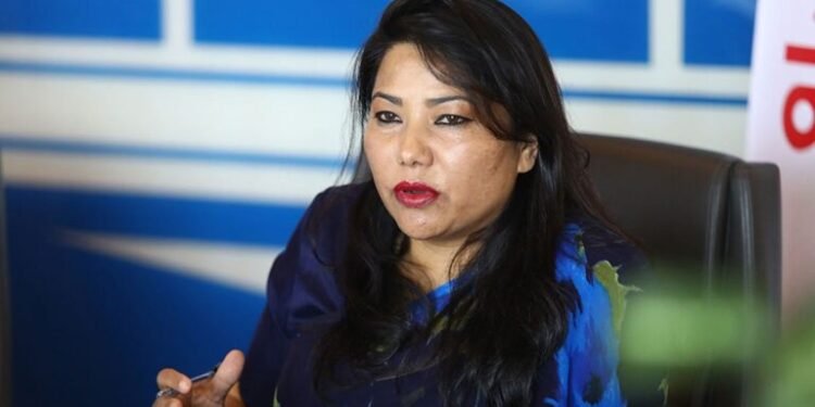 नेकपा एसले साेध्याे रामकुमारी झाँक्रीलाई स्पष्टीकरण