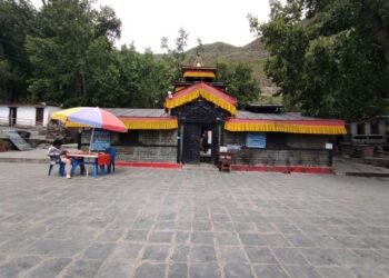 मुक्तिनाथ मन्दिरमा दर्शनार्थीमैत्री परिसर स्तरोन्नति