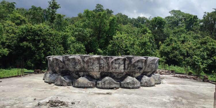 बजेट अभावले नेपाल आमाको मूर्ति निर्माण अलपत्र