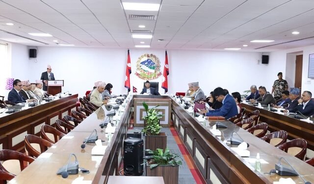 उच्चस्तरीय शासकीय सुधार आयोगको बैठकः औचित्य नभएका संस्था खारेज, समायोजन र हस्तान्तरणबारे छलफल