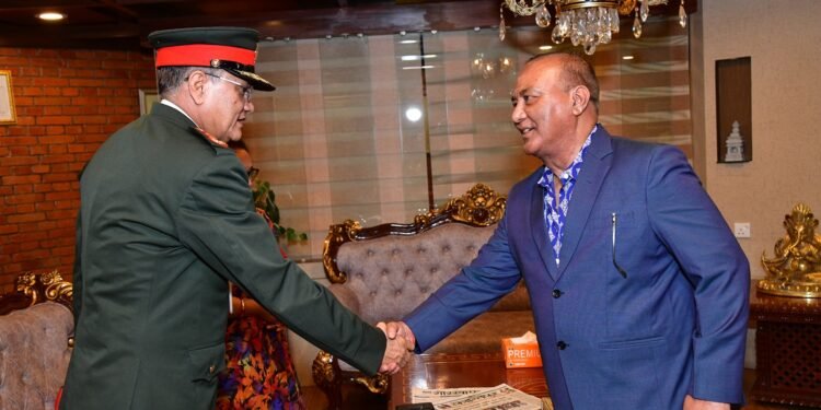 प्रधानसेनापति सिग्देल स्वदेश फिर्ता
