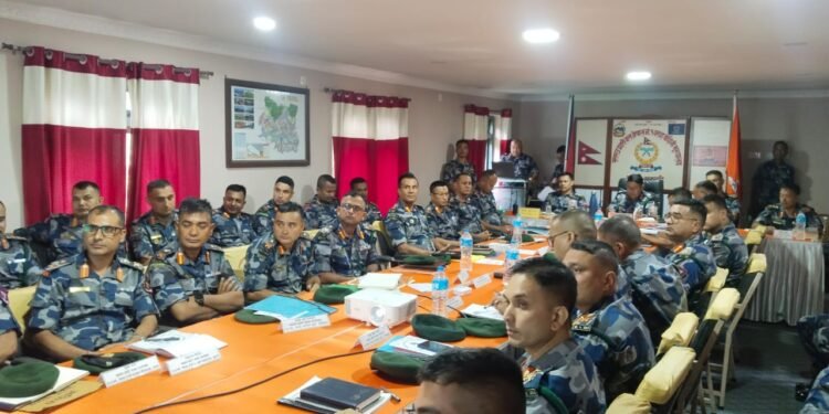 सशस्त्र प्रहरी बल नं १ बराहबाहिनीको सुरक्षा सम्मेलन