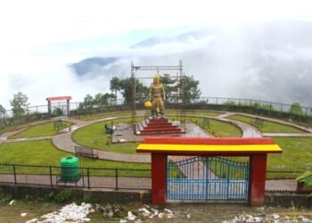 पुलहाश्रममा धार्मिक पर्यटन पूर्वाधार थपिँदै : रावण पार्क निर्माण अन्तिम चरणमा