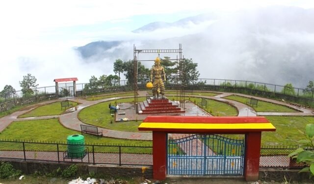 पुलहाश्रममा धार्मिक पर्यटन पूर्वाधार थपिँदै : रावण पार्क निर्माण अन्तिम चरणमा