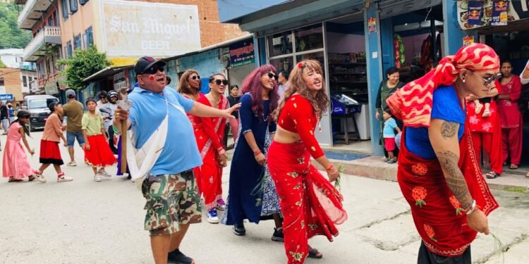 बागलुङमा बर्खेजात्राको रौनक