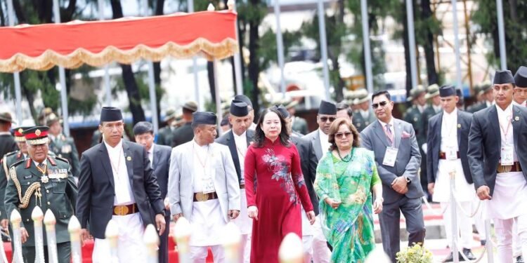 भियतनामका उपराष्ट्रपतिको भ्रमणबाट द्विपक्षीय सम्बन्ध नयाँ उचाइमा पुग्ने विश्वास