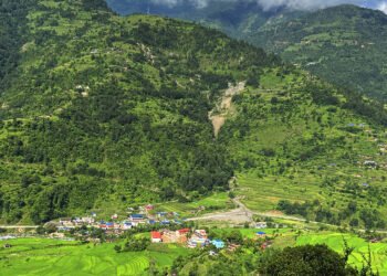 म्याग्दीको पात्लेखेत पहिरोको जोखिममा