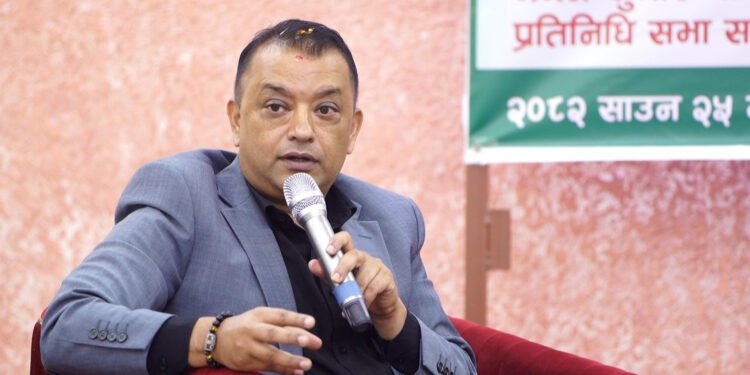 देउवा, ओली र प्रचण्डले राजनीतिबाट सन्यास लिए सबैभन्दा खुसी हुन्छु : महामन्त्री थापा