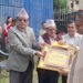 शिक्षक रामविक्रम थापा ‘सहिद मनोज जोशी प्रतिभा पुरस्कार’ बाट पुरस्कृत